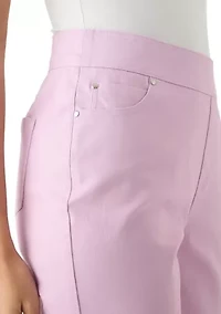Women's Solid Bermuda Shorts