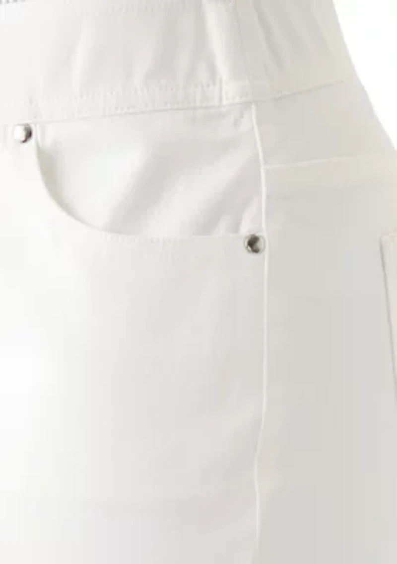 Women's Solid Bermuda Shorts