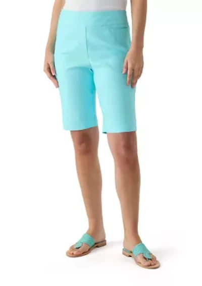 Women's Solid Bermuda Shorts
