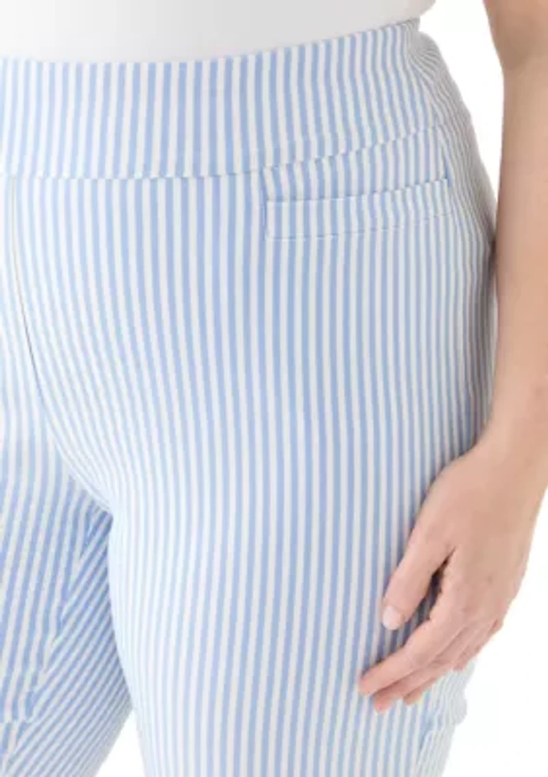 Plus Millennium Bermuda Stripe Shorts