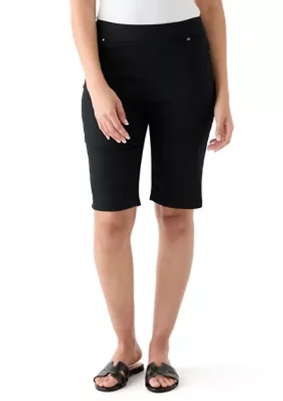 Plus Cotton Bermuda Shorts