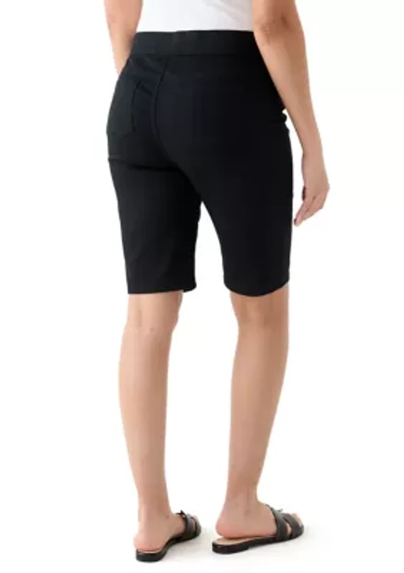 Plus Cotton Bermuda Shorts