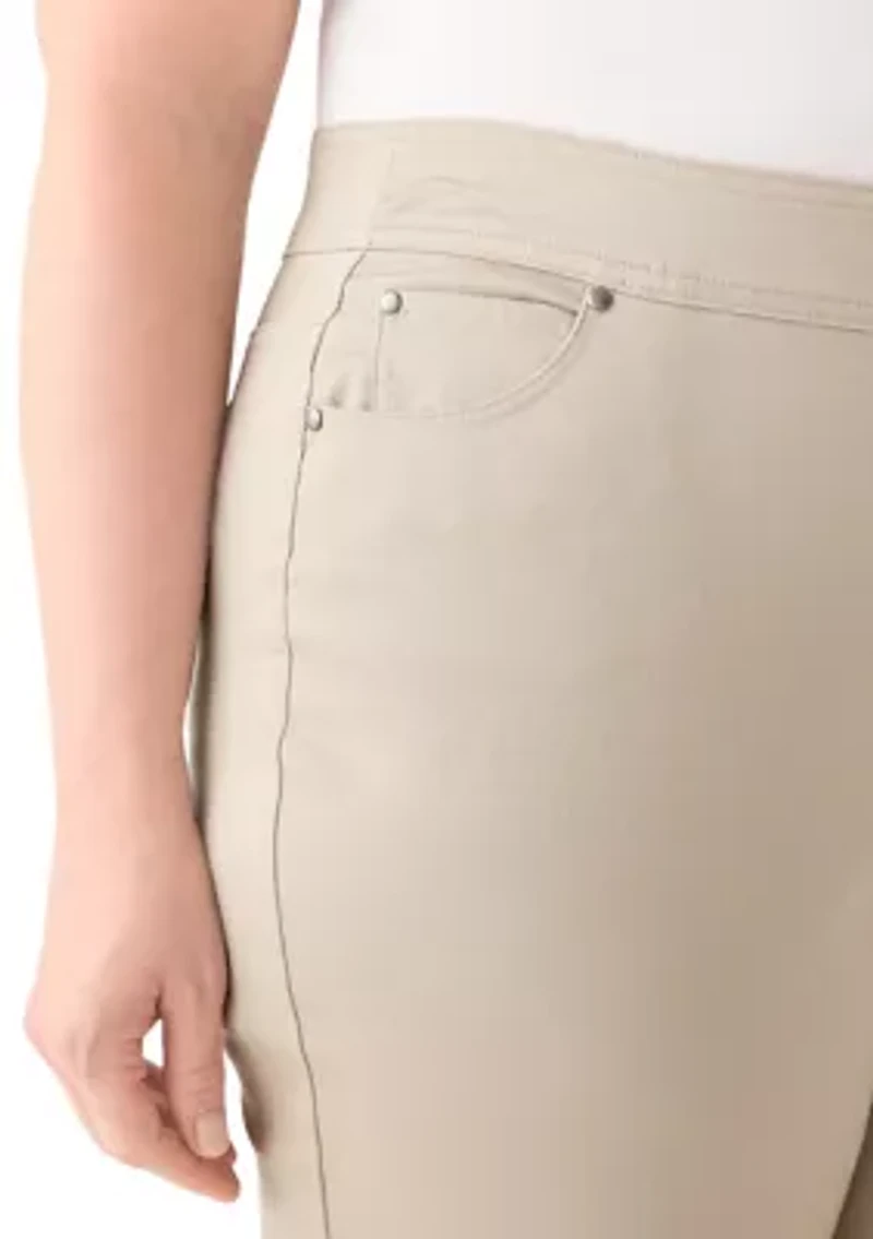Plus Cotton Bermuda Shorts