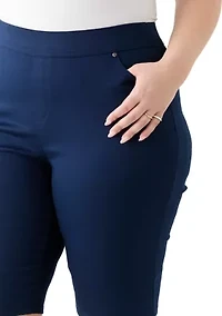 Plus Cotton Bermuda Shorts