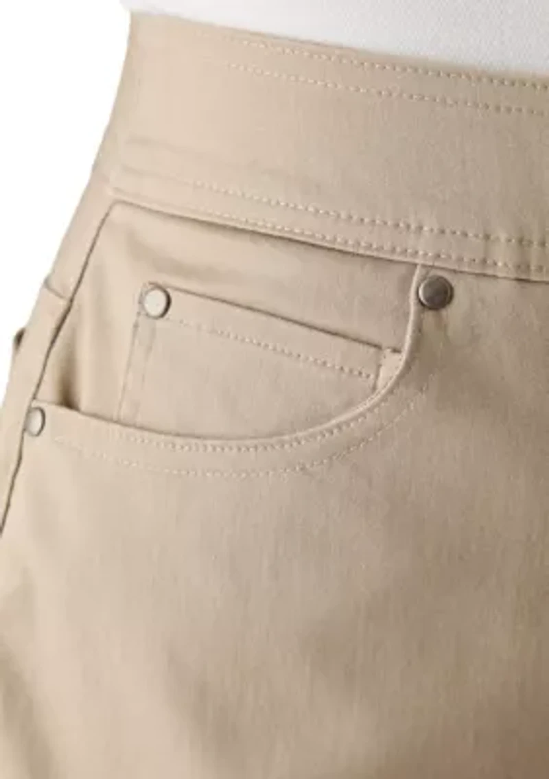 Plus Super Stretch Bermuda Shorts