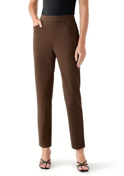 Women's Pull On Ponte Pants