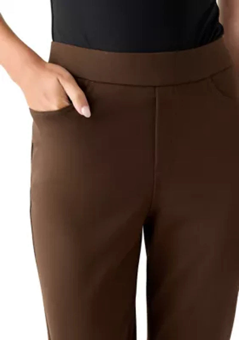 Women's Pull On Ponte Pants