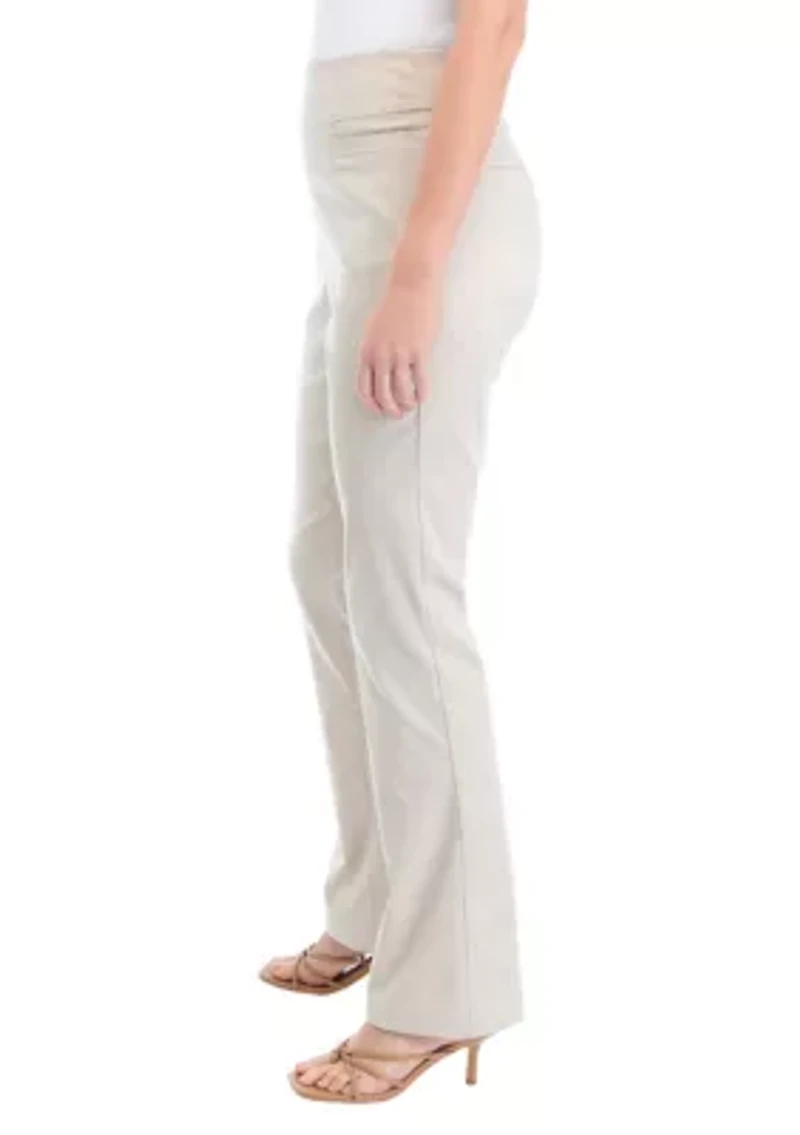 Women's Heathered Ankle Bootcut Pants
