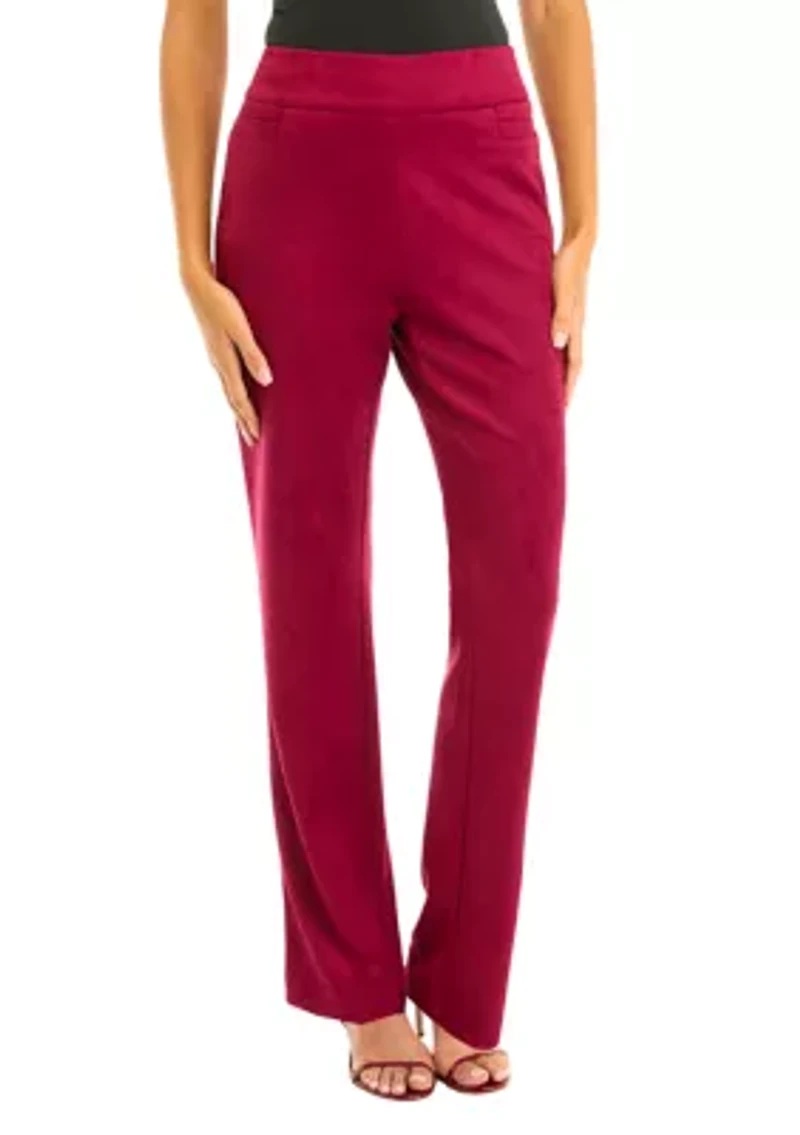 Women's Pull On Faux Suede Pants