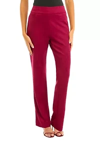 Women's Pull On Faux Suede Pants