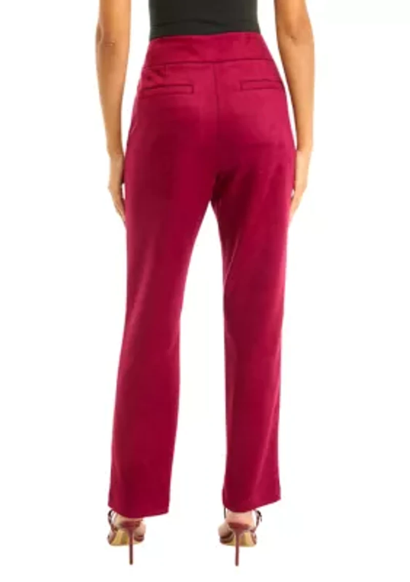 Women's Pull On Faux Suede Pants