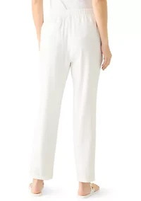 Women's Pull On Linen Pants