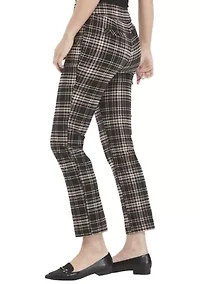 Petite Millennium Plaid Average Pants