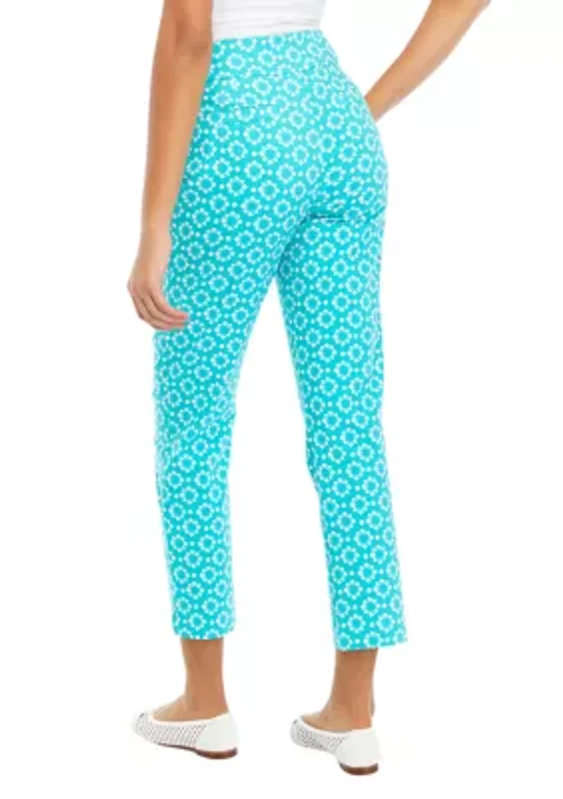 Petite Printed Millennium Pants