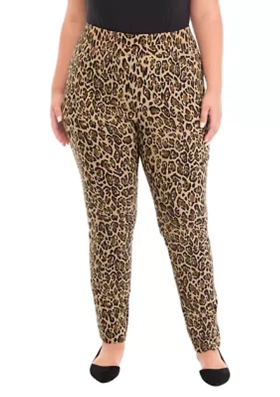 Plus Printed Millennium Pants
