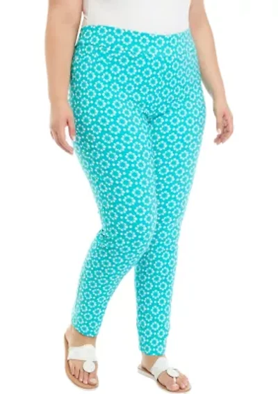 Plus Printed Millennium Pants