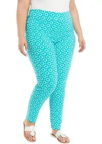Plus Printed Millennium Pants