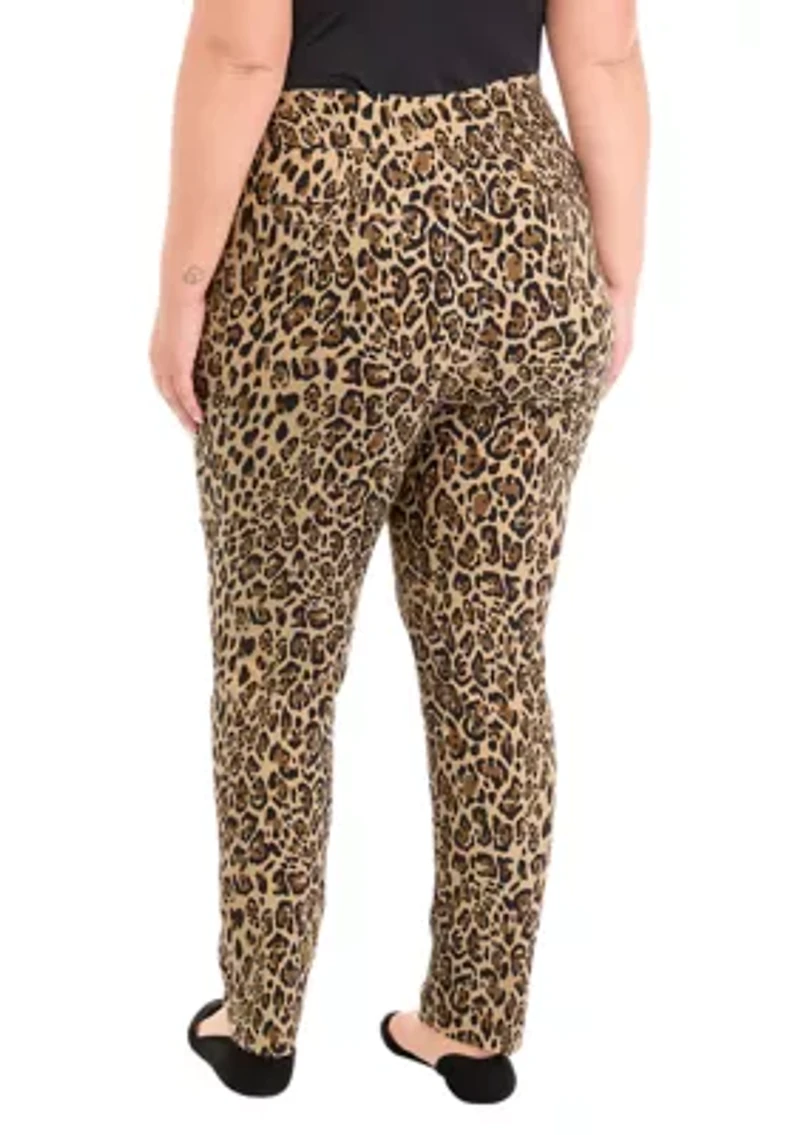Plus Printed Millennium Pants