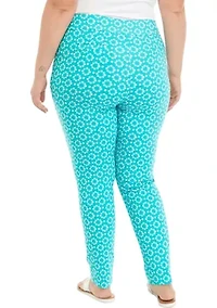 Plus Printed Millennium Pants