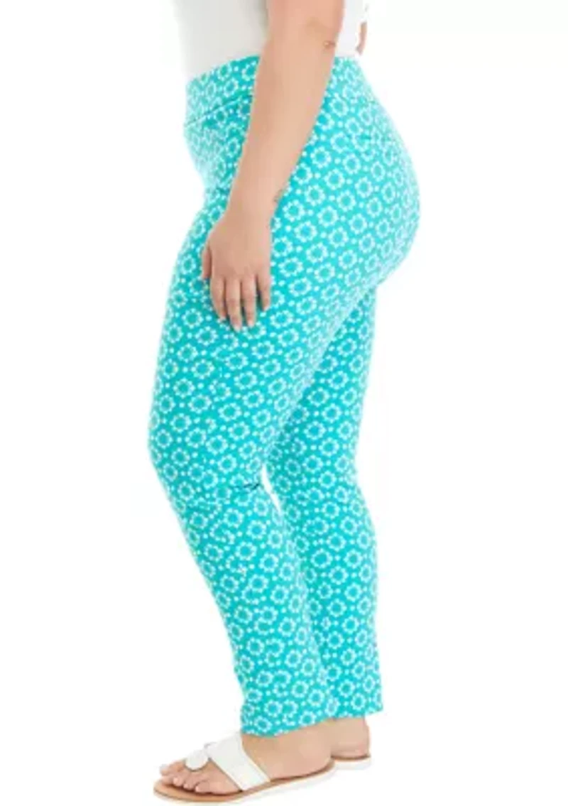 Plus Printed Millennium Pants