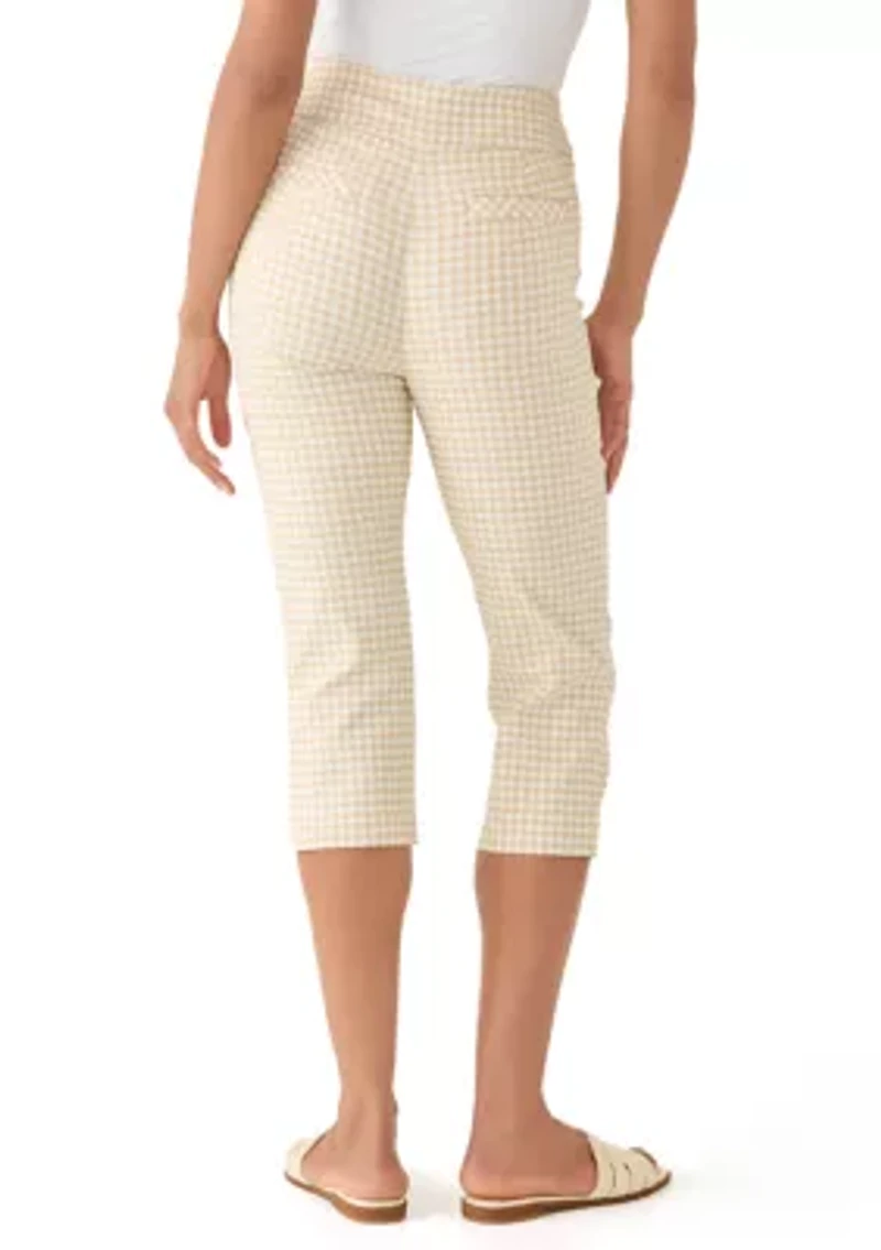 Women's Millennium Print Capri Pants