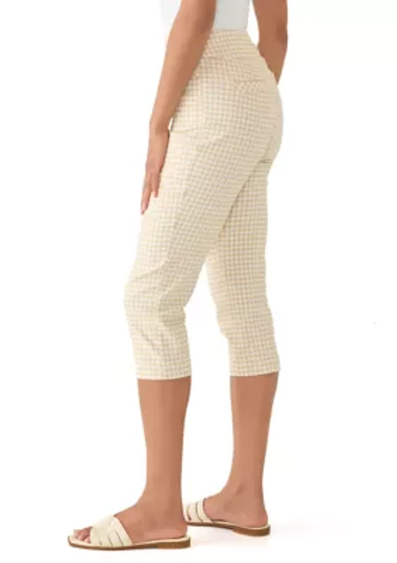 Women's Millennium Print Capri Pants