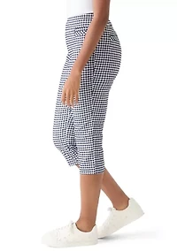 Women's Millennium Print Capri Pants