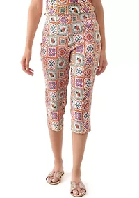 Women's Millennium Printed Capri Pants