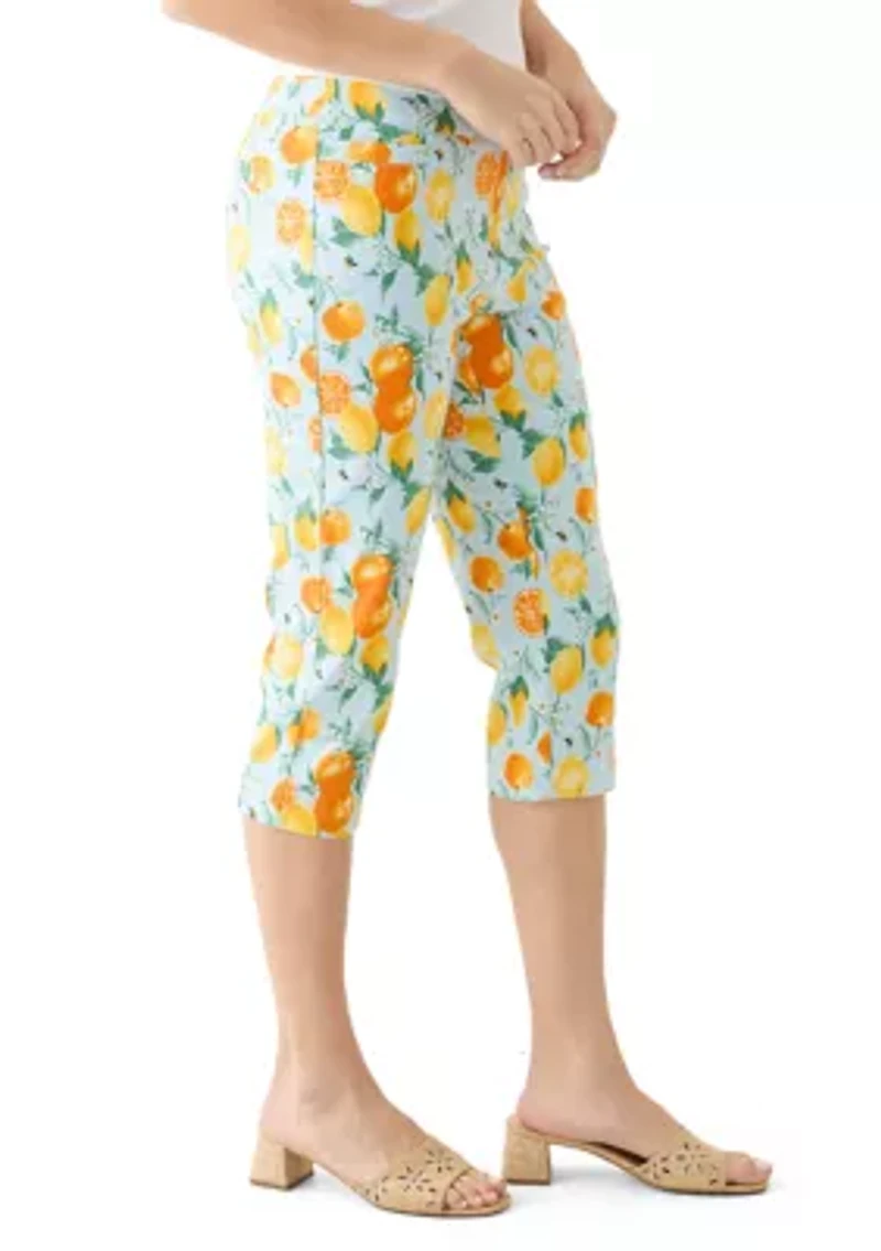 Women's Millennium Printed Capri Pants