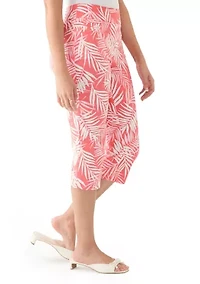 Women's Millennium Printed Capri Pants