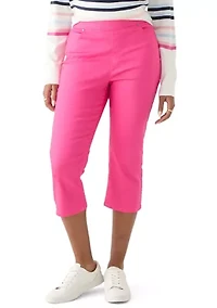 Women's Solid Capri Pants