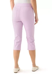 Women's Solid Capri Pants