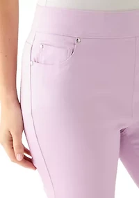 Women's Solid Capri Pants