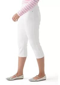 Women's Solid Capri Pants