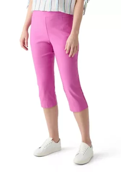 Women's Millennium Solid Capri Pants