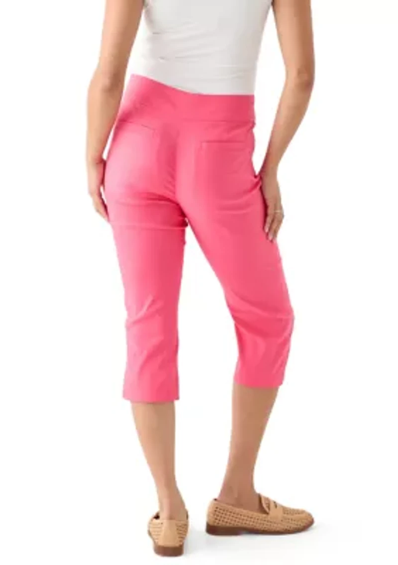 Women's Millennium Solid Capri Pants