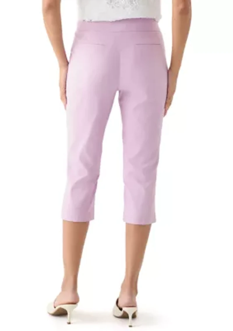 Women's Millennium Solid Capri Pants