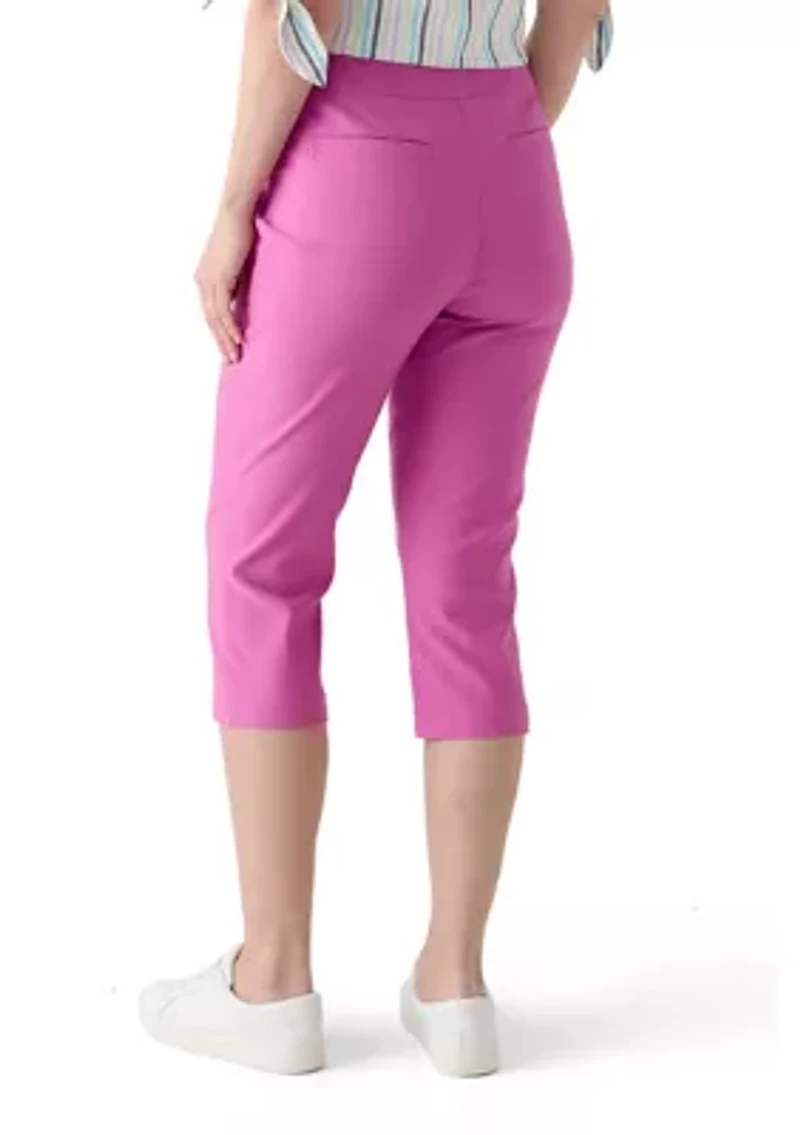 Women's Millennium Solid Capri Pants