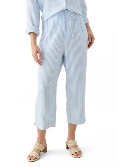 Women's Pull On Linen Crop Pants