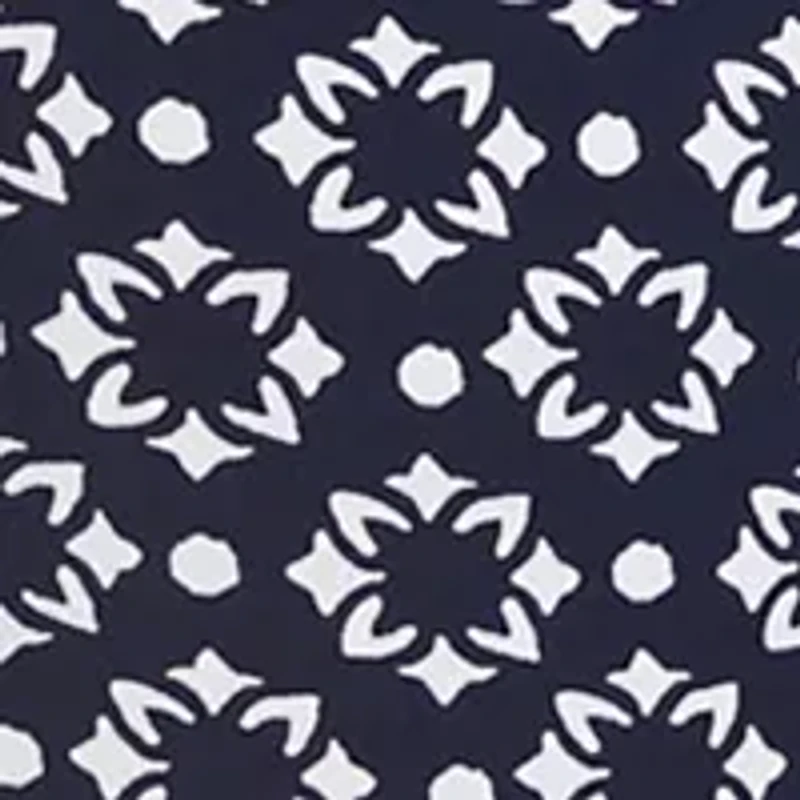 Plus Printed Capri Pants