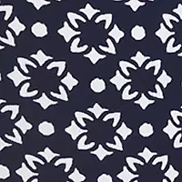 Plus Printed Capri Pants