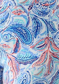 Plus Lighthouse Scenic Straight Leg Capri Pants