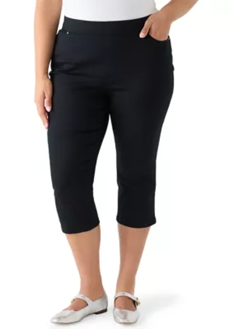 Plus Cotton Capris