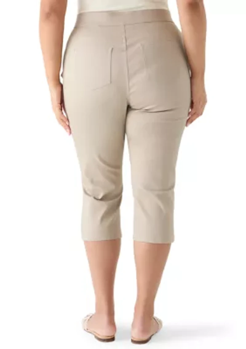 Plus Cotton Capris