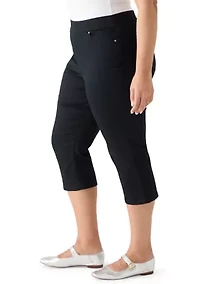 Plus Cotton Capris