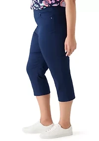 Plus Cotton Capris