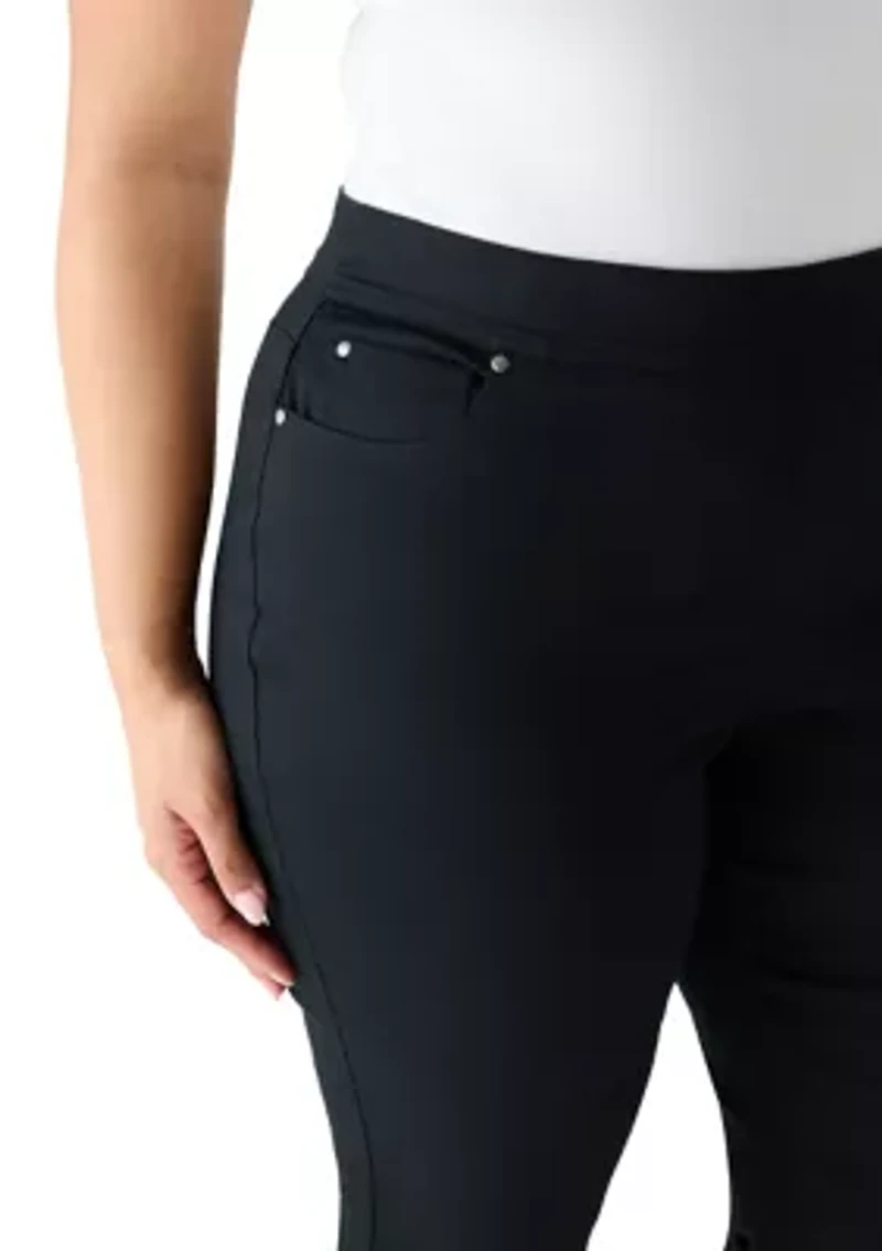Plus Cotton Capris
