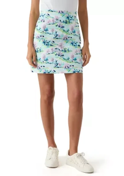 Petite Printed Skort
