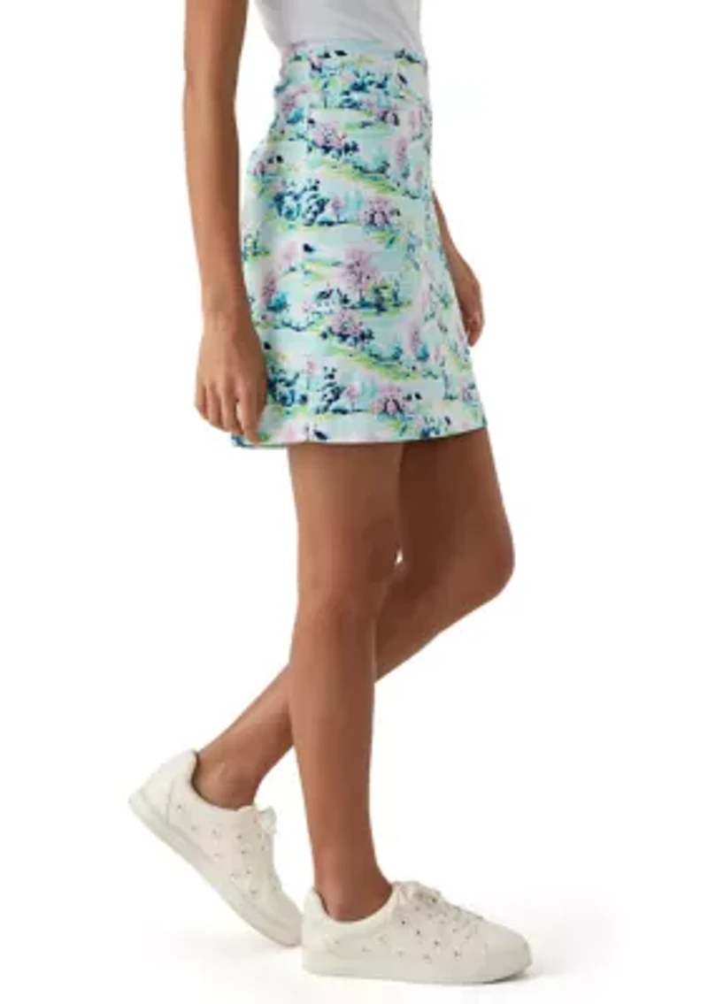 Petite Printed Skort