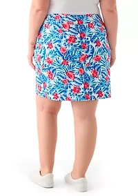 Plus Millennium Printed Skort